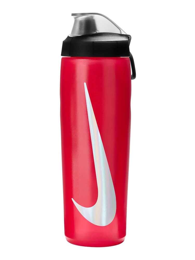 Nike Red Refuel Locking Lid 710ml Water Bottle - Image 1 of 4 Nike Red Refuel Locking Lid 710ml Water Bottle - Image 1 of 4