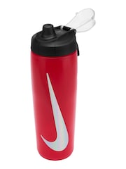 Nike Red Refuel Locking Lid 710ml Water Bottle - Image 2 of 4