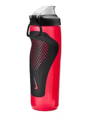 Nike Red Refuel Locking Lid 710ml Water Bottle - Image 3 of 4