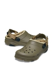 Crocs Brown All Terrain Lined Clogs - Image 3 of 5
