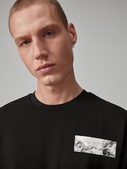Michel-Ange noir - Standard - Artist License 100% Cotton T-Shirt - Image 4 of 9
