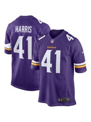 Nike Purple Minnesota Vikings Game Jersey - Anthony Harris - Image 1 of 3