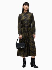 AllSaints Green Clanetta Toni Dress - Image 4 of 8