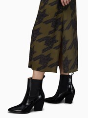 AllSaints Green Clanetta Toni Dress - Image 5 of 8