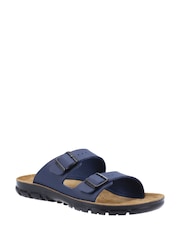 Birkenstock Blue Bilbao Mule Sandals - Image 2 of 4