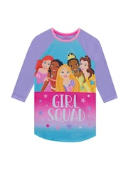 Character Purple Disney Princess Long Sleeve Nightdress - Image 1 of 2
