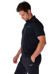 Ted Baker Sport Black Essential Polo Shirt - Image 3 of 4