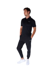 Ted Baker Sport Black Essential Polo Shirt - Image 4 of 4