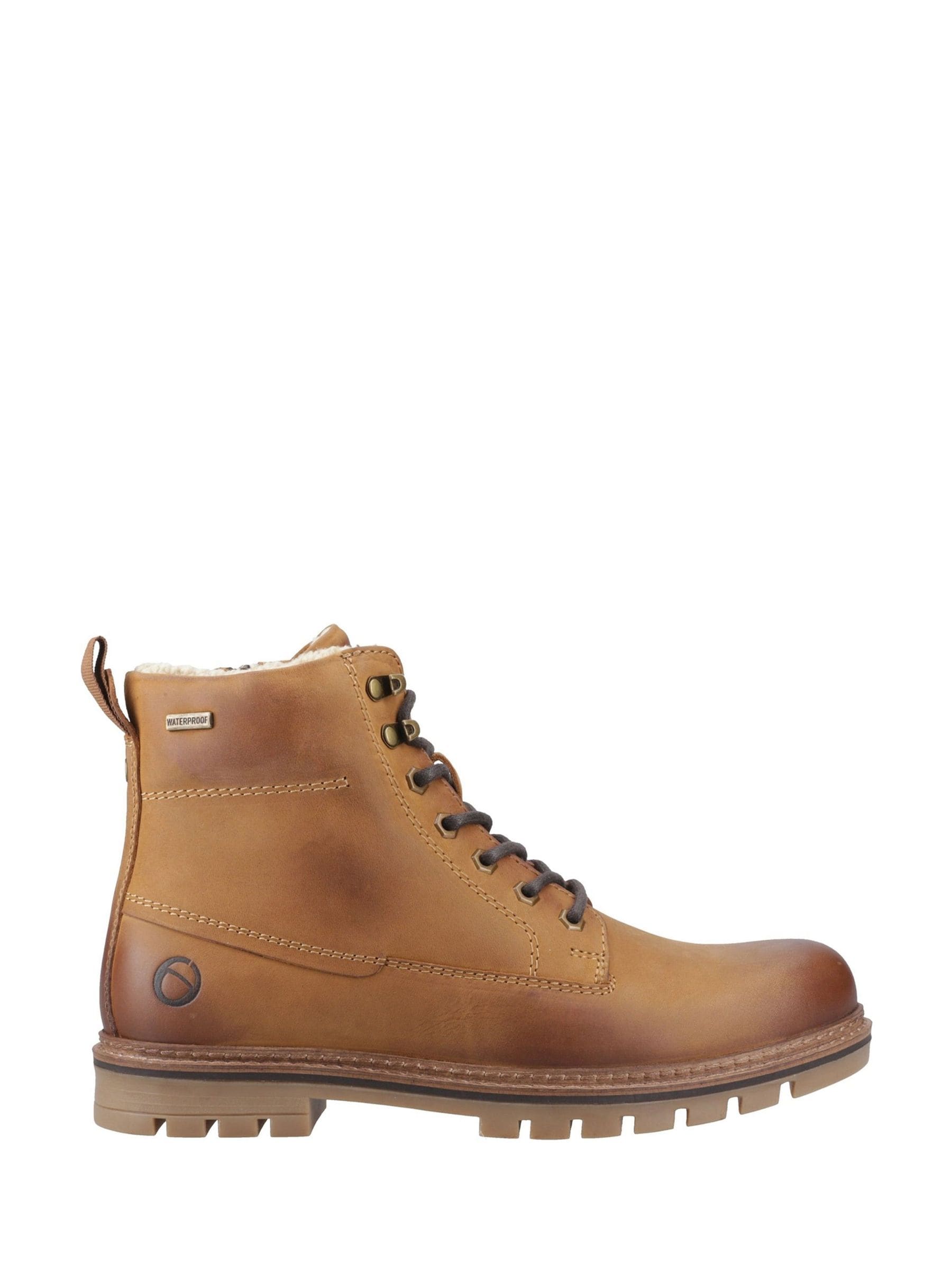 Cotswolds Men's Brown Clanfield Ankle Boots - Image 1