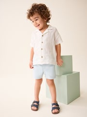 Pale Blue Chinos Shorts (3mths-7yrs) - Image 2 of 7
