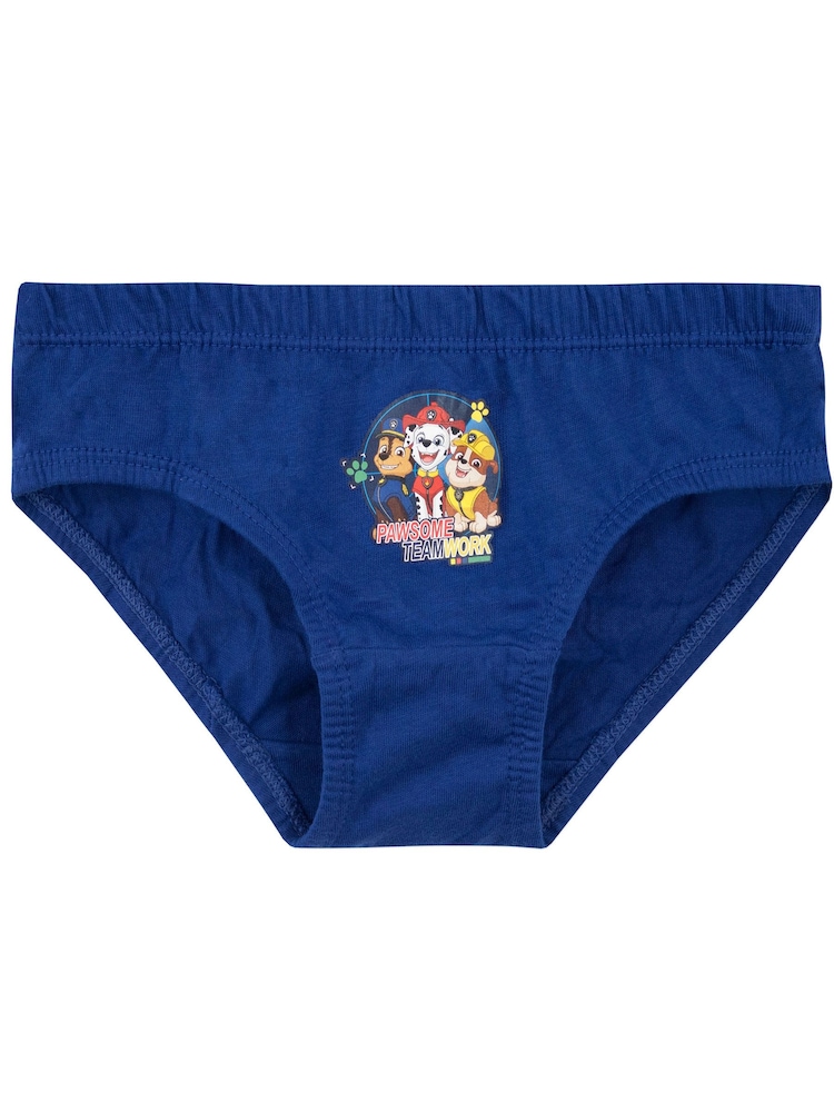 Character Multi Paw Patrol 100% Cotton Briefs 3 Pack - Image 3 of 4