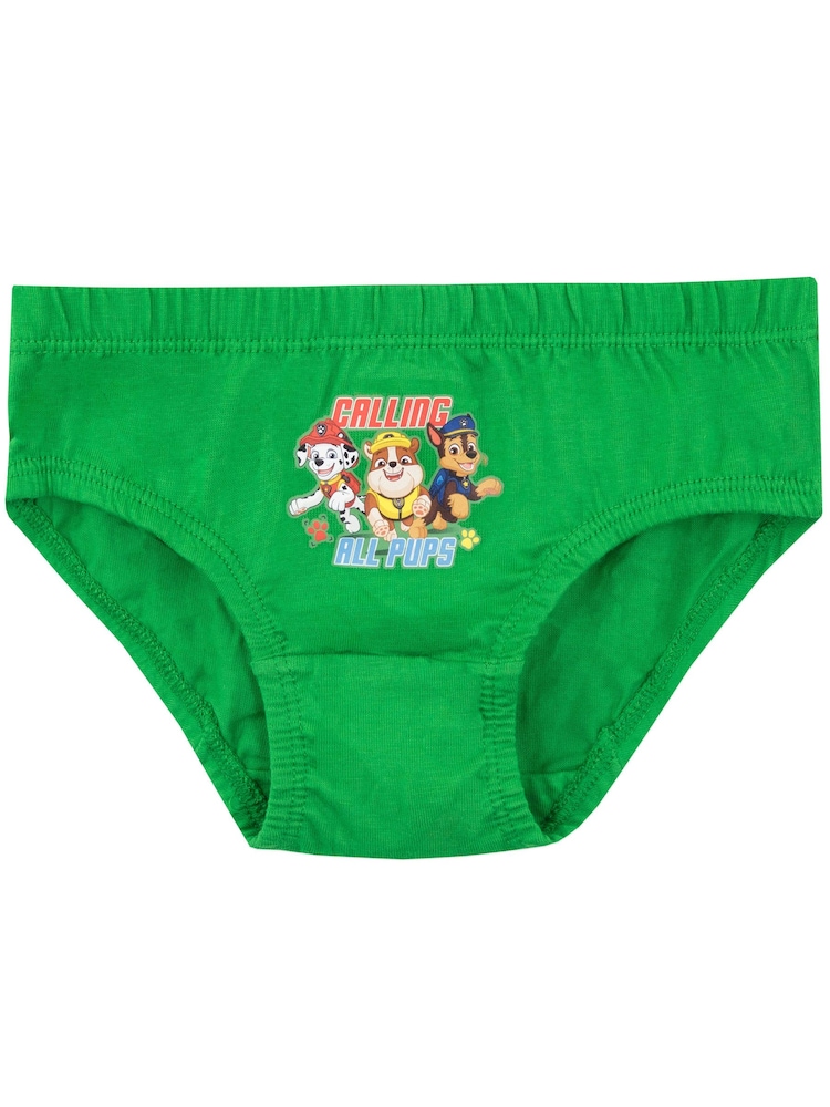 Character Multi Paw Patrol 100% Cotton Briefs 3 Pack - Image 4 of 4