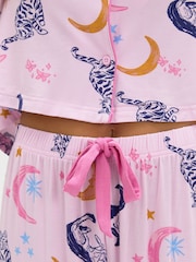 Conjunto de pijama largo de gato y luna de Boux Avenue - Imagen 6 de 7
