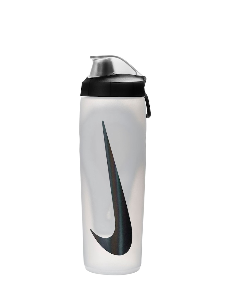 Nike Black/White Refuel Locking Lid 710ml Water Bottle - Image 1 of 4