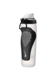 Nike Black/White Refuel Locking Lid 710ml Water Bottle - Image 3 of 4