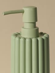 Sage Green Rib Soap Dispenser - Image 2 of 3