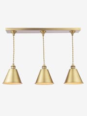 Joules Brass Wollaton Ceiling Light - Image 5 of 5