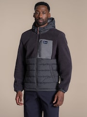 Gris - Chaqueta híbrida con capucha Jakob de Craghoppers - Imagen 1 de 6