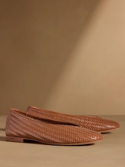Gerben - Russell & Bromley Porton gewebte Ballerinas - Bild 1 von 7