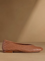 Gerben - Russell & Bromley Porton gewebte Ballerinas - Bild 2 von 7