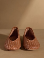 Gerben - Russell & Bromley Porton gewebte Ballerinas - Bild 3 von 7