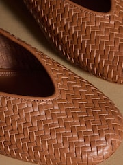 Gerben - Russell & Bromley Porton gewebte Ballerinas - Bild 4 von 7