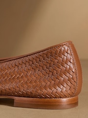 Gerben - Russell & Bromley Porton gewebte Ballerinas - Bild 6 von 7