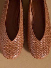 Gerben - Russell & Bromley Porton gewebte Ballerinas - Bild 7 von 7