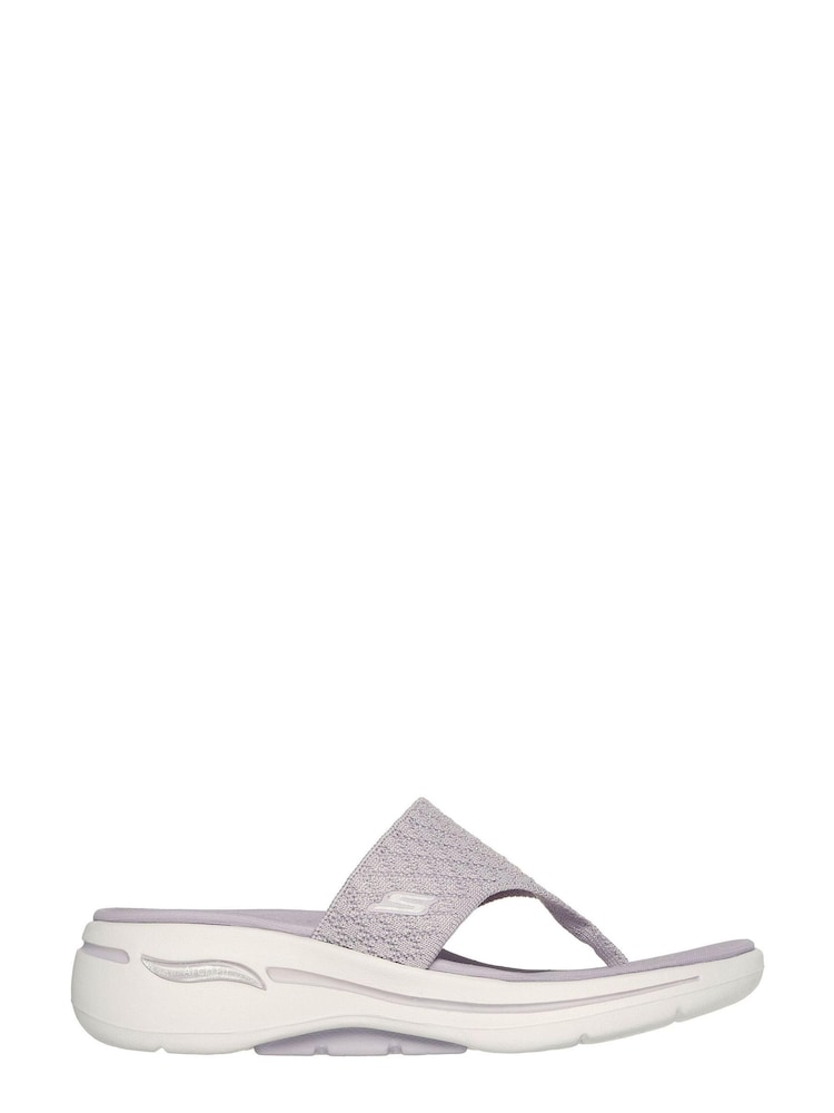 Skechers Purple Go Walk Arch Fit Sandals - Image 1 of 5