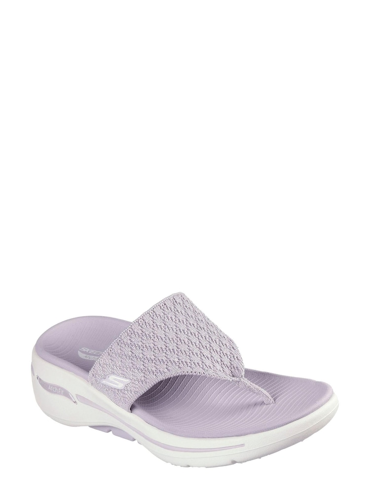 Skechers Purple Go Walk Arch Fit Sandals - Image 2 of 5