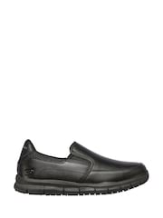 Skechers Black Nampa Annod Slip Resistant Womens Trainers - Image 1 of 5