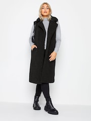 M&Co Black Borg Longline Gilet - Image 1 of 4