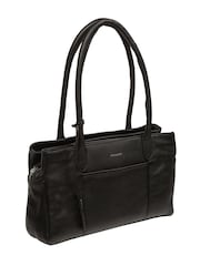 Pure Luxuries London Black 'Manon' Leather Handbag - Image 7 of 7