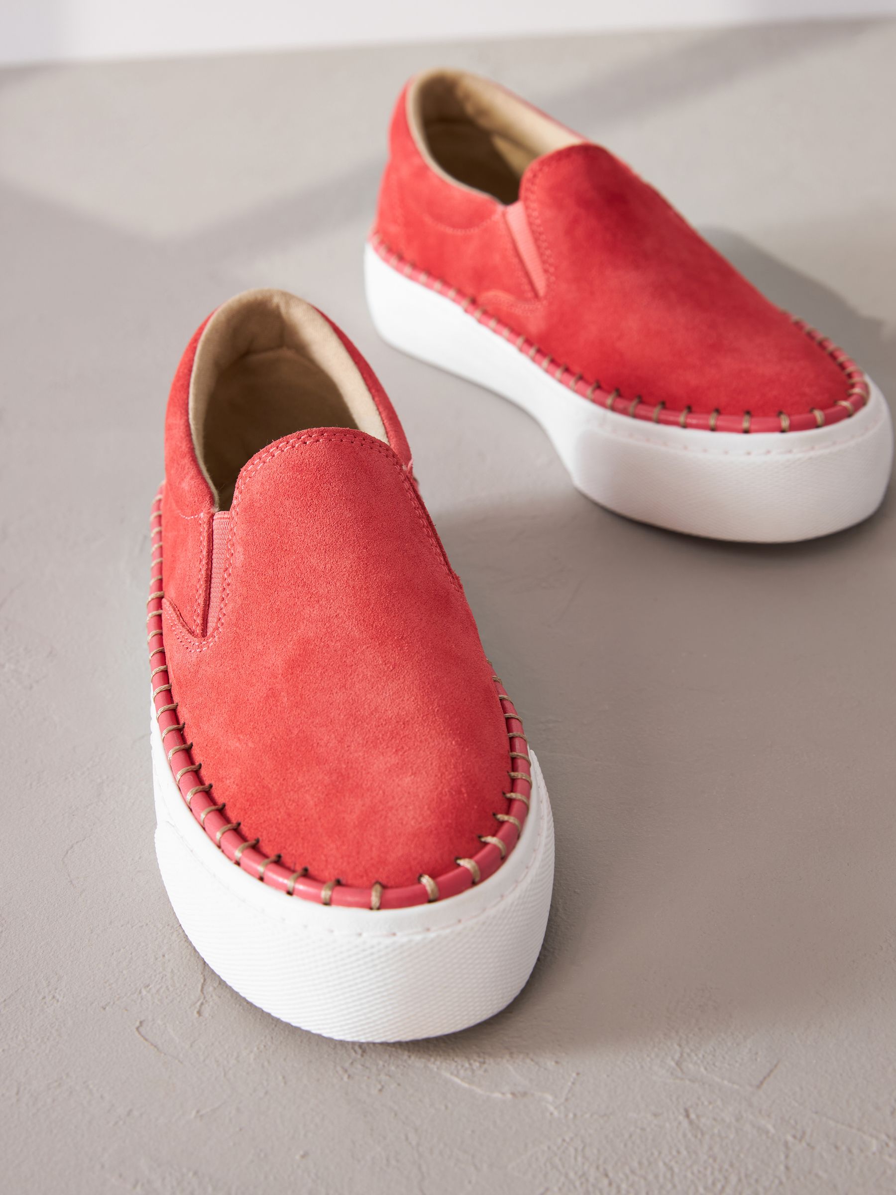 Coral slip on shoes sales