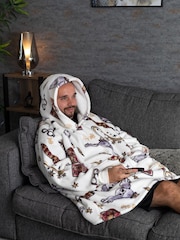 Vanilla Underground White Harry Potter Adult Blanket Hoodie - Image 2 of 7
