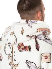 Vanilla Underground White Harry Potter Adult Blanket Hoodie - Image 7 of 7