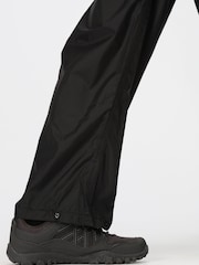Noir - Surpantalon imperméable Regatta Pack It femme - Image 6 of 11