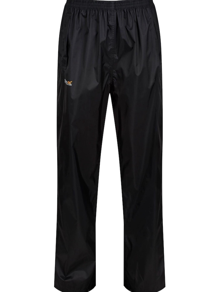 Noir - Surpantalon imperméable Regatta Pack It femme - Image 7 of 11