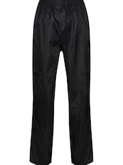 Noir - Surpantalon imperméable Regatta Pack It femme - Image 8 of 11