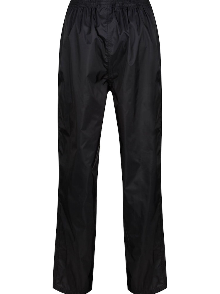 Noir - Surpantalon imperméable Regatta Pack It femme - Image 8 of 11