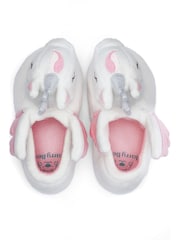 Harry Bear Purple Unicorn Printed Slippers - Image 4 of 5