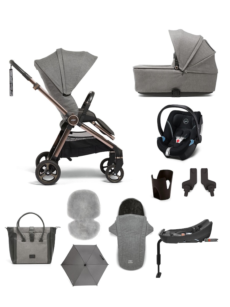 Mamas & Papas Grey Strada Luxe 10 piece bundle (Save £393) - Image 1 of 10