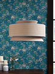 Clarke and Clarke Natural Loretta Pendant Light - Image 2 of 4