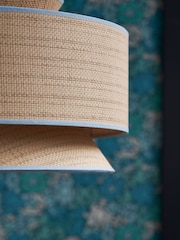 Clarke and Clarke Natural Loretta Pendant Light - Image 3 of 4
