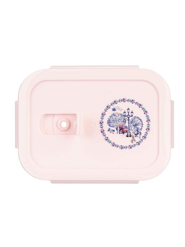 Cath Kidston Pink London Glass Food Container 2 Pack - Image 5 of 5