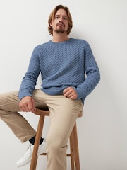 Blue Regular Helix Cable Jumper - Image 1 of 5