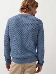 Blue Regular Helix Cable Jumper - Image 2 of 5