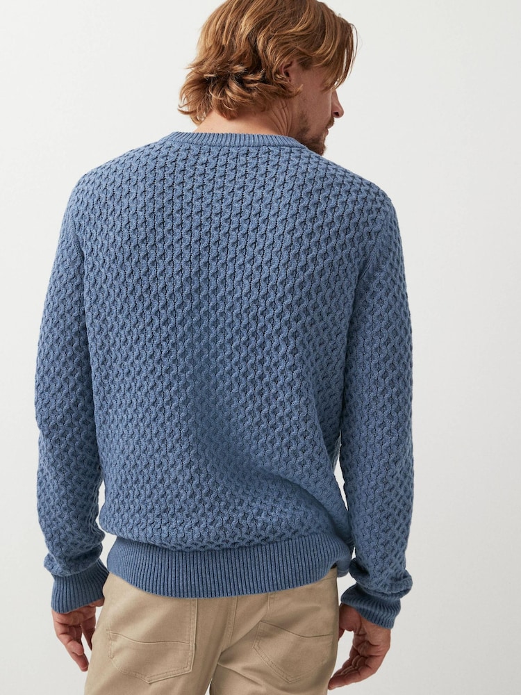 Blue Regular Helix Cable Jumper - Image 2 of 5
