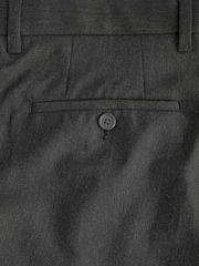 Charcoal Grey Slim Fit Stretch Smart Trousers - Image 10 of 10