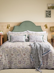 Joules Green Provence Floral Reversible Duvet Cover and Pillowcase Set - Image 1 of 5
